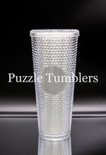 Load image into Gallery viewer, 24OZ GLOW IN THE DARK STUDDED TUMBLER - NO LOGO