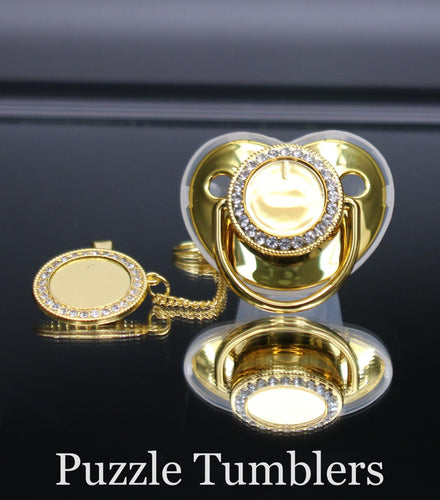 GOLD PACIFIER - SUBLIMATION