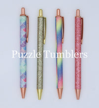Load image into Gallery viewer, GLITTER DESIGNER PENS (4 STYLES)