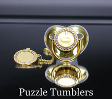 Load image into Gallery viewer, GOLD PACIFIER - SUBLIMATION
