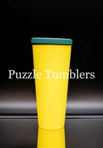 24OZ PINEAPPLE STUDDED TUMBLER - NO LOGO