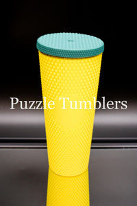 24OZ PINEAPPLE STUDDED TUMBLER - NO LOGO