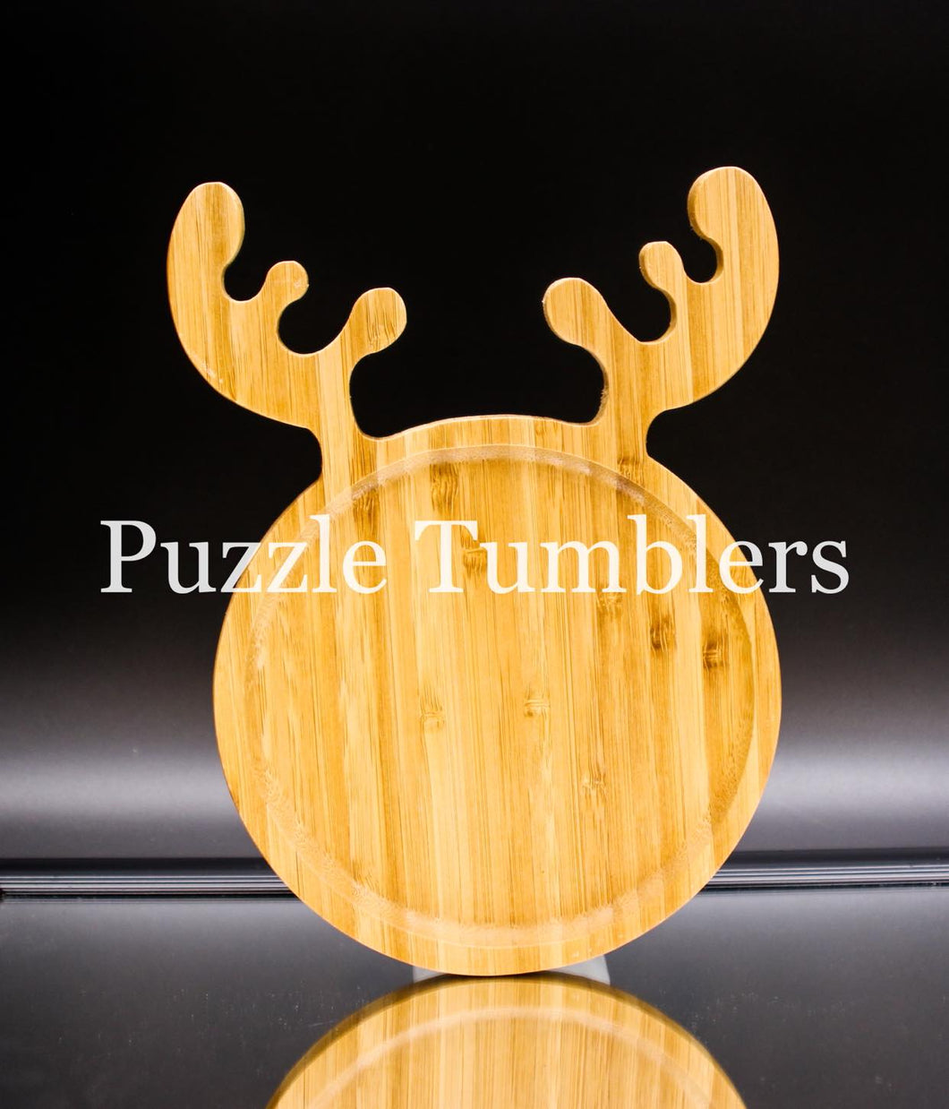 WOOD REINDEER SHAPE CHARCUTERIE WOODEN CUTTING BOARD