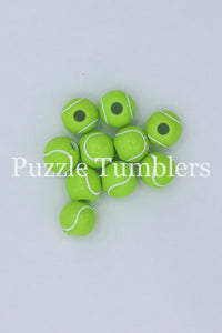 10MM BUBBLEGUM BEADS (10 PIECE) - TENNIS BEAD