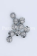 Load image into Gallery viewer, 10MM BUBBLEGUM BEADS (10 PIECE) - VOLLEYBALL BEAD