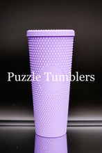 Load image into Gallery viewer, 24OZ SPRING PURPLE STUDDED TUMBLER - NO LOGO