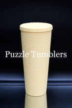 Load image into Gallery viewer, 24OZ SPRING YELLOW STUDDED TUMBLER - NO LOGO