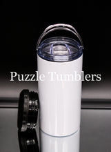 Load image into Gallery viewer, 3-IN-1 SUBLIMATION BOTTLE/CAN/SKINNY CAN COOLER WITH 2 LIDS
