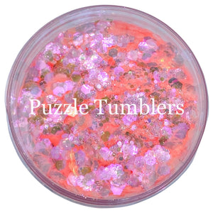ORANGE SHERBERT - CHUNKY MIX GLITTER