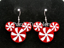 Load image into Gallery viewer, PEPPERMINT MOUSE EARRINGS