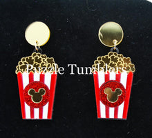 Load image into Gallery viewer, MOUSE POPCORN EARRINGS