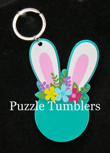 BUNNY KEYCHAIN - GREEN