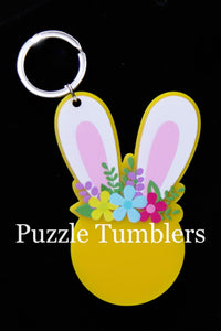 BUNNY KEYCHAIN - YELLOW