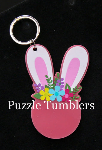 BUNNY KEYCHAIN - PINK