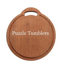 Load image into Gallery viewer, CIRCLE MAPLE CUTTING BOARD