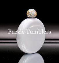 Load image into Gallery viewer, 5OZ WOMEN&#39;S SUBLIMATION FLASK WITH BLING