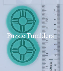 CUSTOM MOLD: ZIA HOOP Earring *May have a 7-10 Day Shipping Delay (E39)