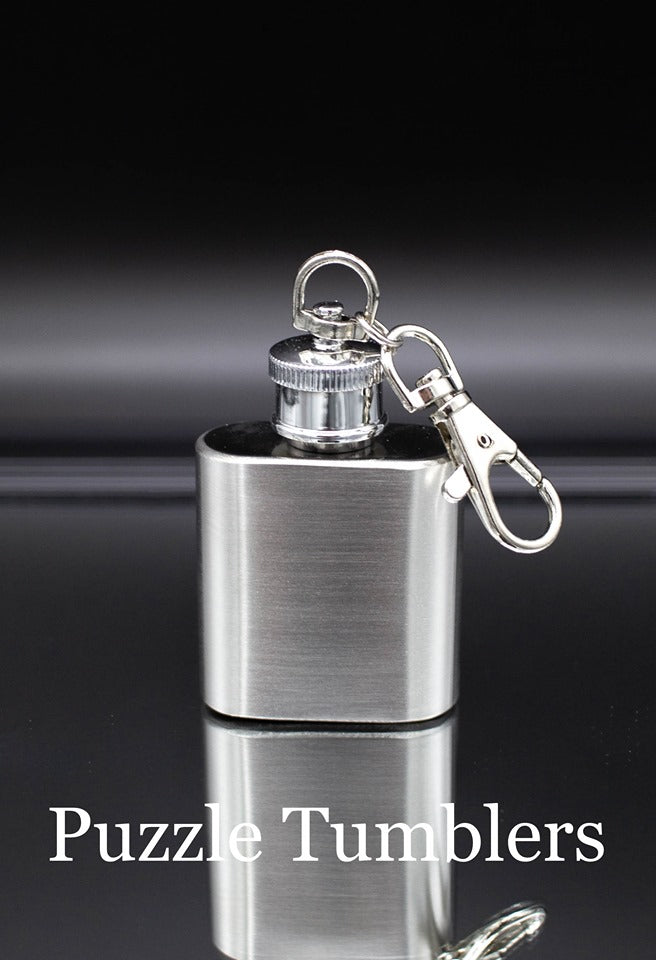 1oz Mini Key Chain Flask