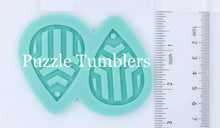 Load image into Gallery viewer, CUSTOM MOLD: AZTEK DROP EARRING *May have a 7-10 Day Shipping Delay (E92)