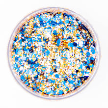 Load image into Gallery viewer, OXIDIZED TURQUOISE - CHUNKY MIX GLITTER