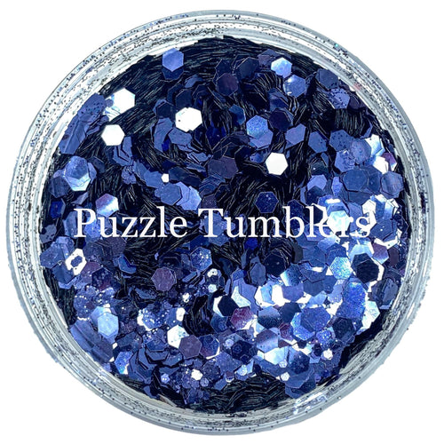 AFRICAN VIOLET - CHUNKY MIX GLITTER