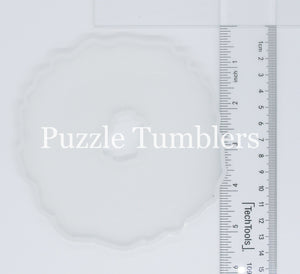NEW Agate Circle Coaster Mold