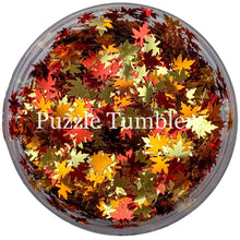 Load image into Gallery viewer, AUTUMN LEAVES - SHAPE GLITTER