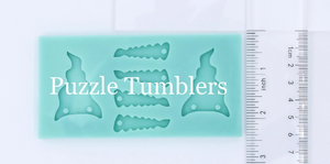 CUSTOM MOLD: Gnome Stud With Beard Earring Mold *May have a 14 Day Shipping Delay (B21)