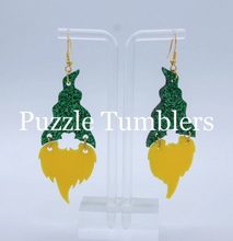 Load image into Gallery viewer, CUSTOM MOLD: Gnome &amp; Clover Earring Mold *May have a 14 Day Shipping Delay (B27)