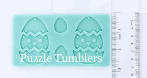 CUSTOM MOLD: Easter Egg Earring Mold *May have a 14 Day Shipping Delay (B33)