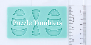 CUSTOM MOLD: Easter Egg Earring Mold *May have a 14 Day Shipping Delay (B35)
