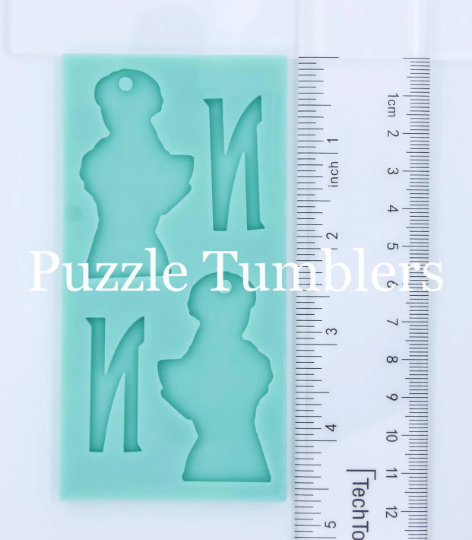 CUSTOM MOLD: Nevermore Earring Dancing Mold  *May have a 14 Day Shipping Delay (B78)