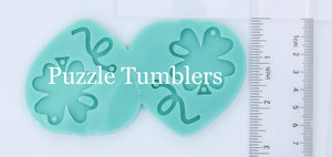 CUSTOM MOLD: Custom Clover Earring Mold *May have a 14 Day Shipping Delay (B15)