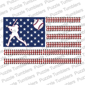 DIGITAL DOWNLOAD -BASEBALL FLAG- DESIGNED BY: JENNIFER SHORT 85