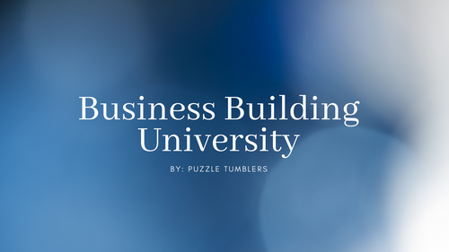 BUSINESS BUILDING UNIVERSITY - BUILD A SUCCESSFUL $$$ BUSINESS WITH JESSICA