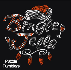 Bingle Jells Rhinestone Tshirt Transfer - $6.00/EACH