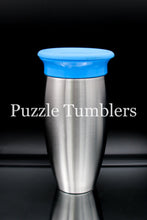 Load image into Gallery viewer, 12OZ SIPPY CUP - 360 DEGREE ALL-AROUND LID - BLUE