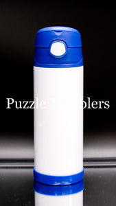 12OZ SUBLIMATION SIPPY CUP - BLUE