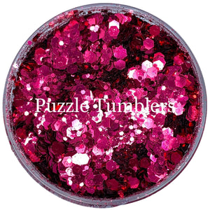 BLUSHING ROSE - CHUNKY MIX GLITTER