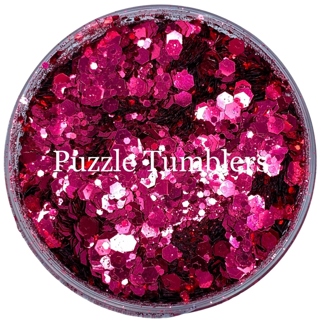 BLUSHING ROSE - CHUNKY MIX GLITTER