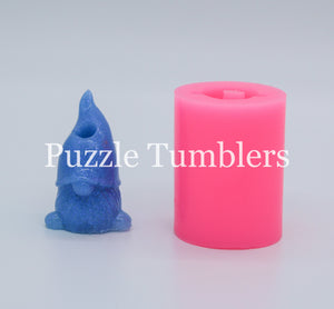 GNOME (BOY) - STRAW TOPPER MOLD PINK