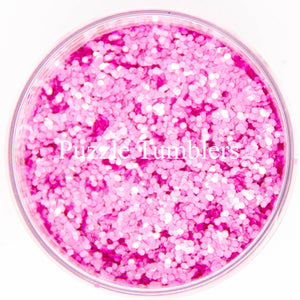 BUBBLE GUM - MATTE MEDIUM GLITTER