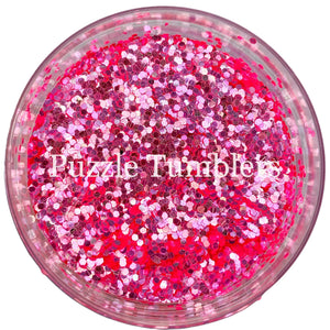 BUBBLE GUM - MEDIUM GLITTER