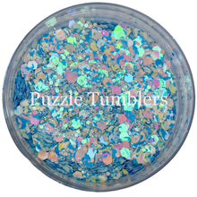 Load image into Gallery viewer, BLUE CREAMSICLE - CHUNKY MIX GLITTER