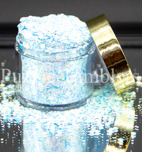 Load image into Gallery viewer, BLUE CREAMSICLE - CHUNKY MIX GLITTER