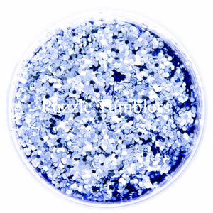 CARIBBEAN BLUE - MEDIUM GLITTER