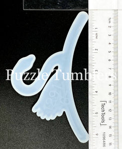 NEW - BABY CLOTHES HANGER MOLD - SWAN