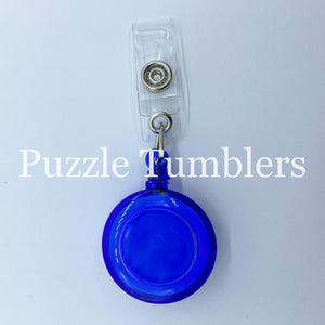Badge Reels CLEAR Colors - $0.85/Each