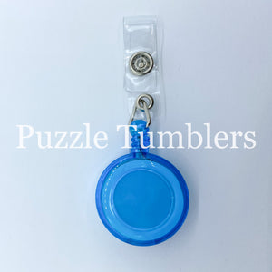 Badge Reels CLEAR Colors - $0.85/Each