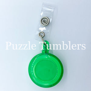 Badge Reels CLEAR Colors - $0.85/Each